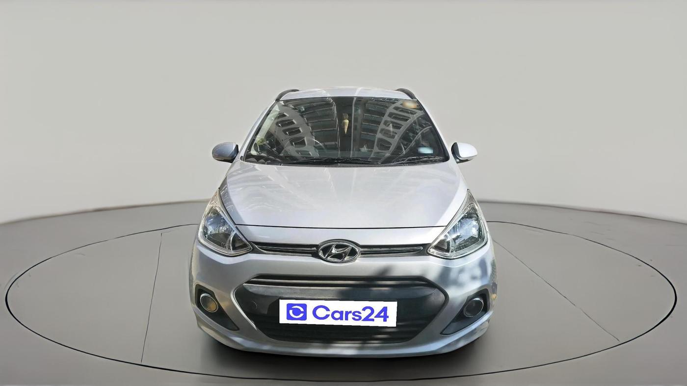 2016 Hyundai Grand i10 ASTA (O) AT 1.2 KAPPA VTVT, Petrol, Automatic, 22,246 km, exterior