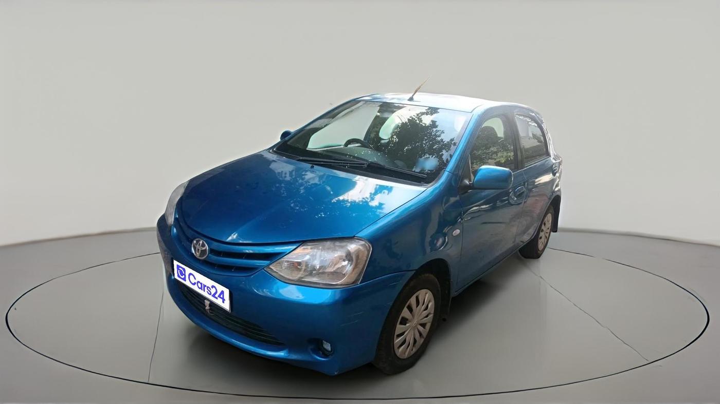 2011 Toyota Etios G, Petrol, Manual, 54,223 km, exterior