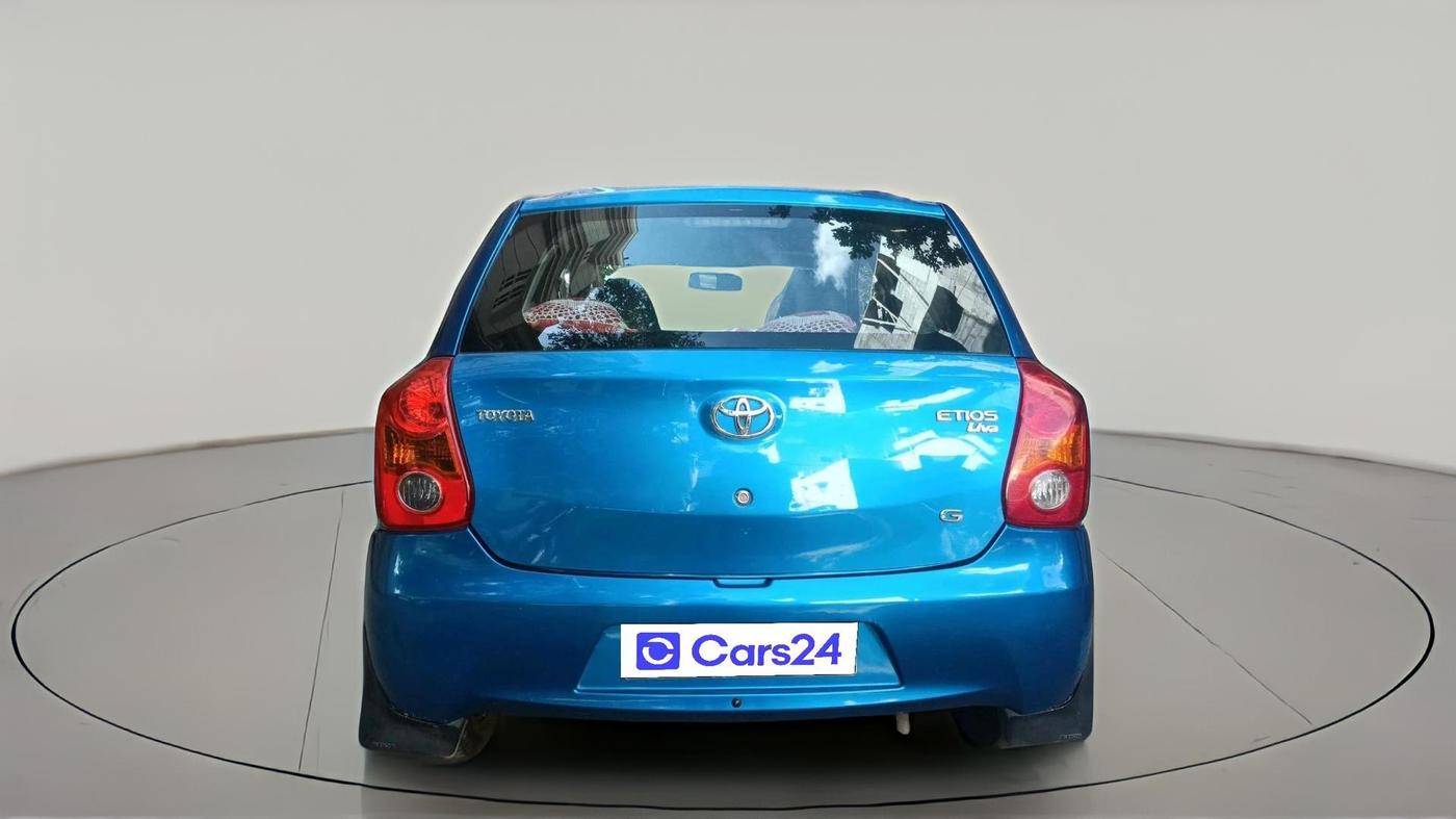2011 Toyota Etios G, Petrol, Manual, 54,223 km, exterior