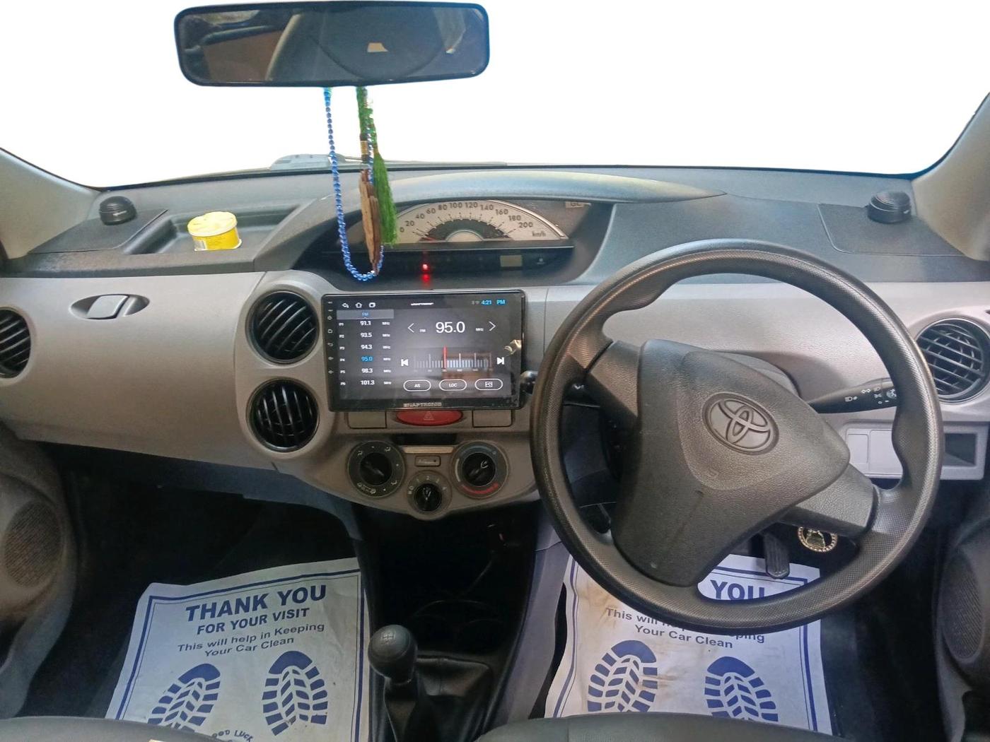 2011 Toyota Etios G, Petrol, Manual, 54,223 km, interior