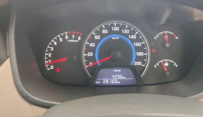 2014 Hyundai Grand i10 ASTA (O) 1.2 KAPPA VTVT, Petrol, Manual, 28,160 km, interior