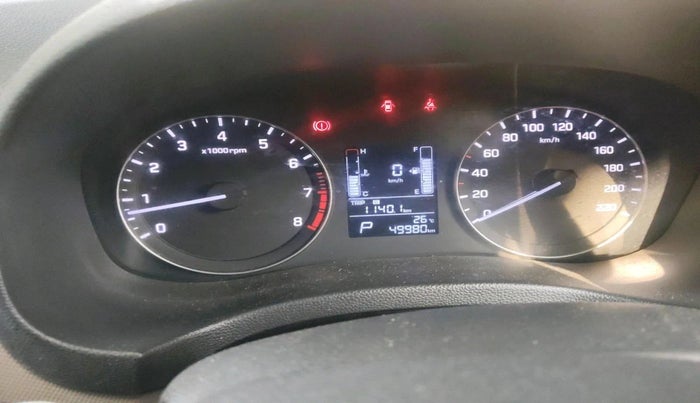 2017 Hyundai Creta SX PLUS AT 1.6 PETROL, Petrol, Automatic, 49,980 km, interior