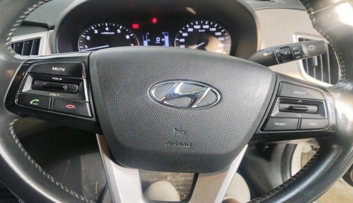 2017 Hyundai Creta SX PLUS AT 1.6 PETROL, Petrol, Automatic, 49,980 km, interior