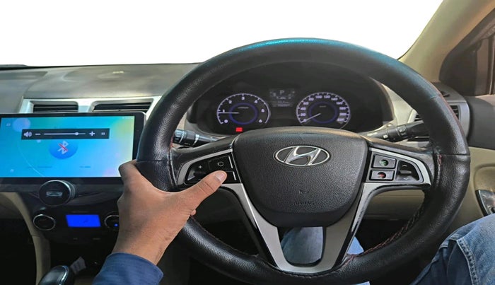 2014 Hyundai Verna FLUIDIC 1.6 CRDI SX OPT AT, Diesel, Automatic, 1,06,347 km, interior