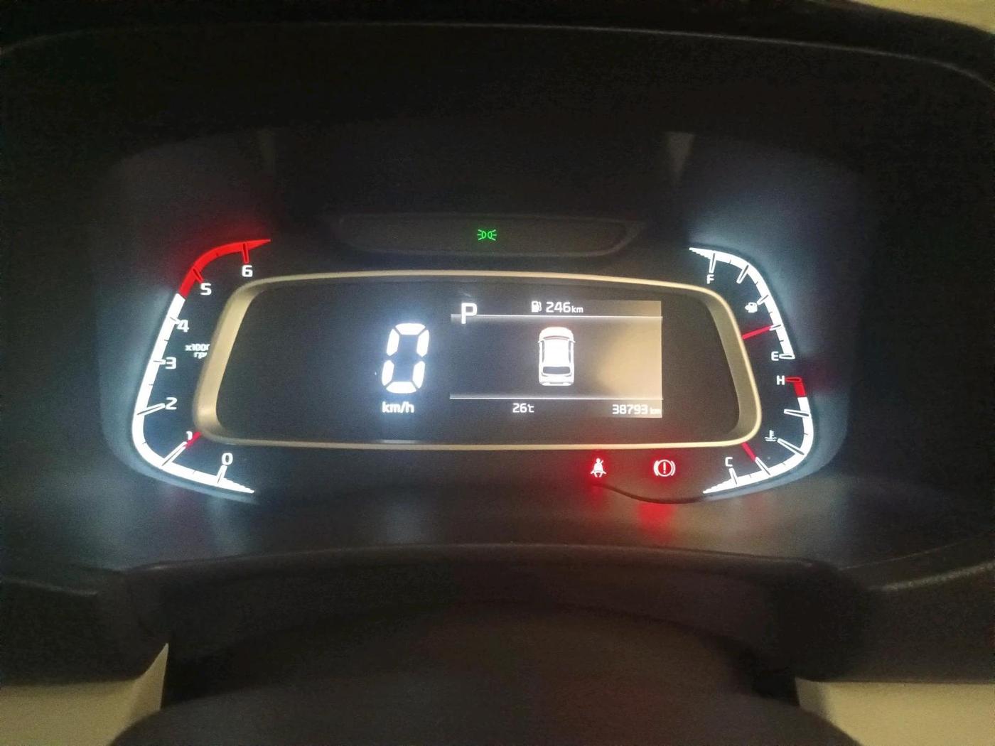 2023 KIA SONET HTX 1.5 AT, Diesel, Automatic, 42,000 km, interior