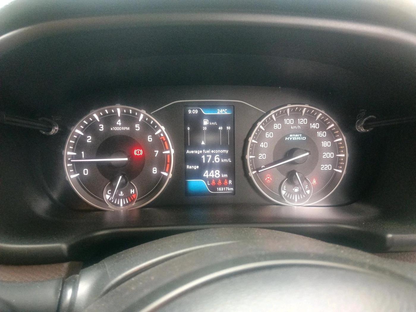 2024 Maruti BREZZA ZXI + SMART HYBRID, Petrol, Manual, 16,317 km, interior