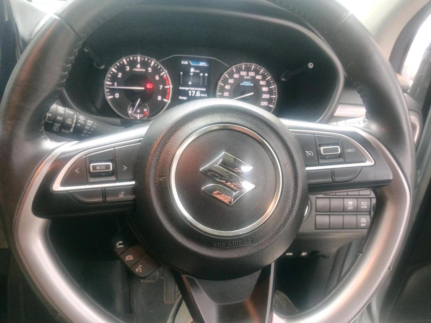 2024 Maruti BREZZA ZXI + SMART HYBRID, Petrol, Manual, 16,317 km, interior