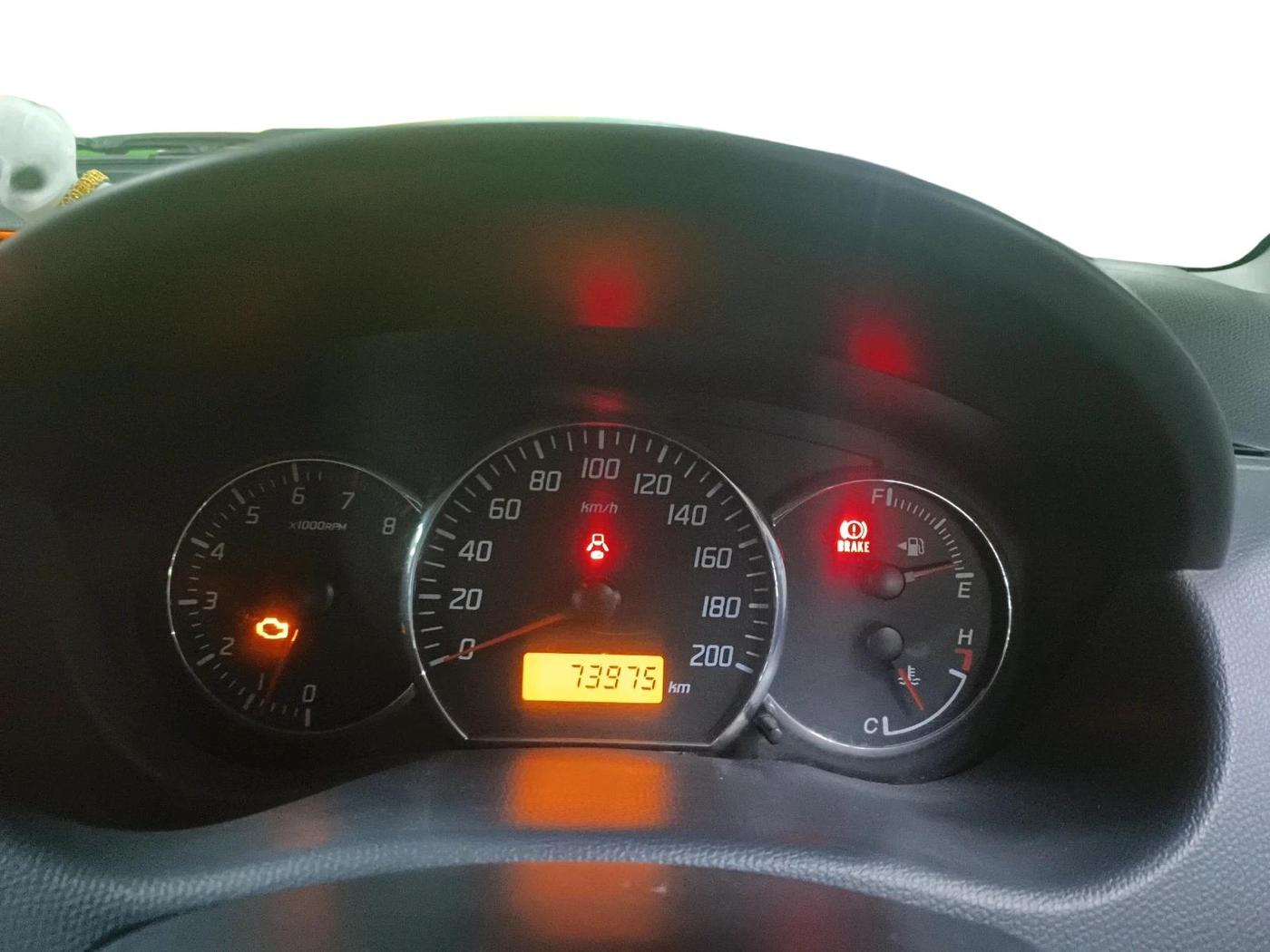 2012 Maruti Swift Dzire ZXI, Petrol, Manual, 73,975 km, interior
