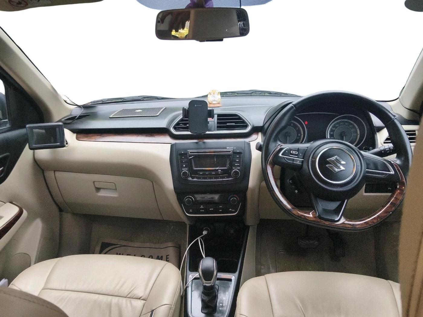2017 Maruti Dzire ZXI AMT, Petrol, Automatic, 90,703 km, interior
