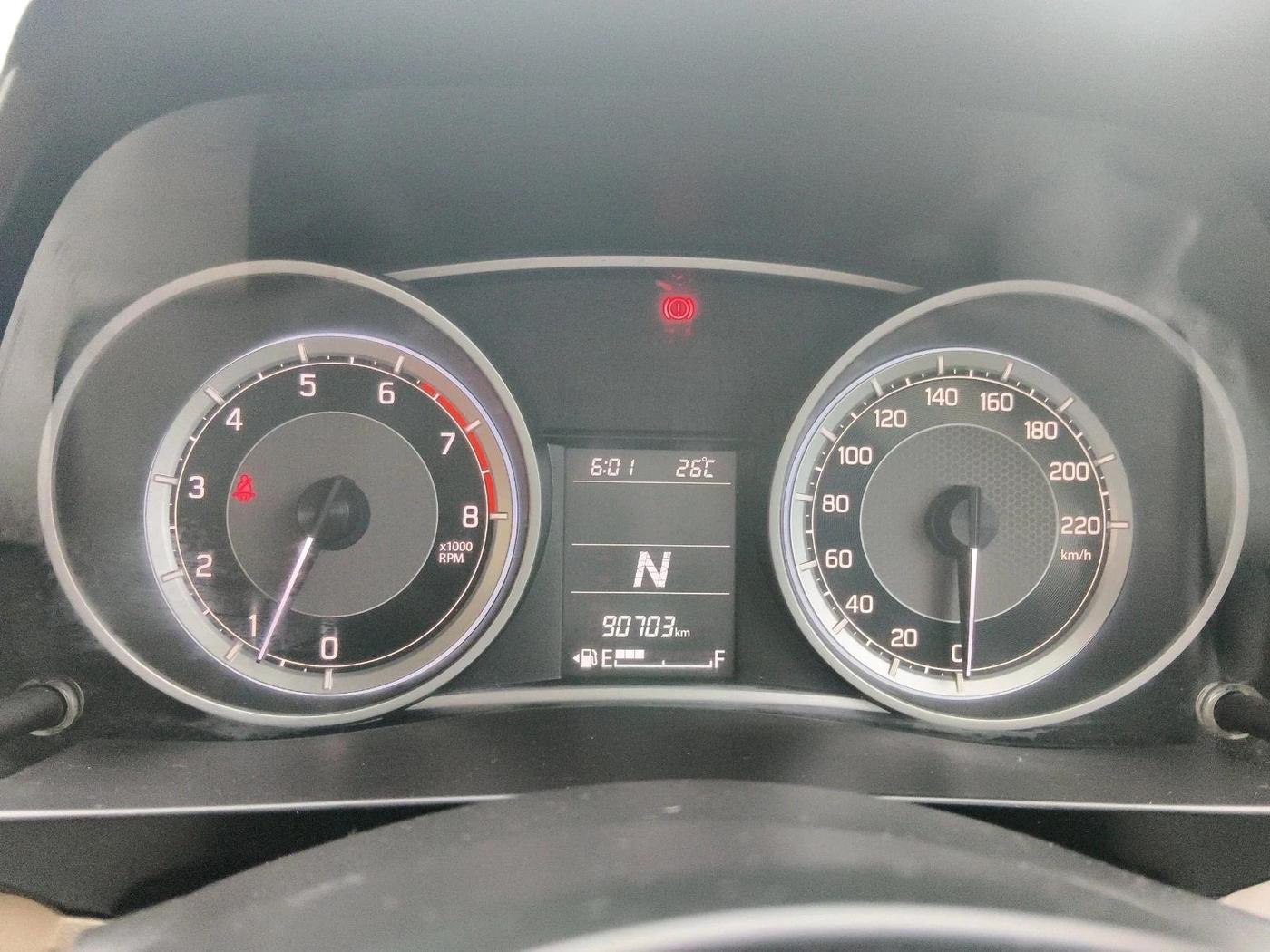 2017 Maruti Dzire ZXI AMT, Petrol, Automatic, 90,703 km, interior