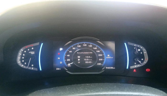 2020 Hyundai Creta SX (O) 1.4 TURBO DCT DUAL TONE, Petrol, Automatic, 94,038 km, interior