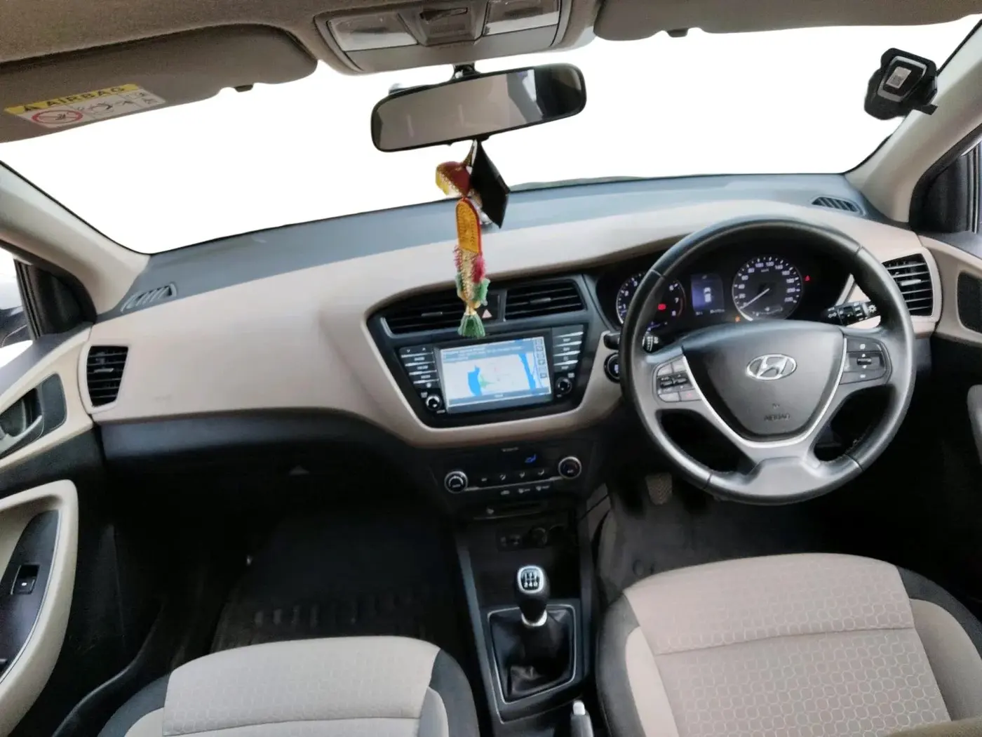 2017 Hyundai Elite i20 ASTA 1.2 (O), Petrol, Manual, 91,476 km, interior