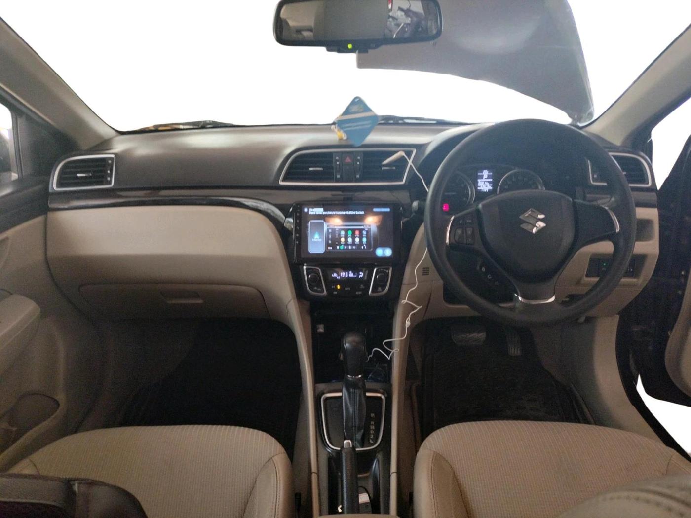 2018 Maruti Ciaz ZETA 1.4  AT PETROL, Petrol, Automatic, 65,000 km, interior