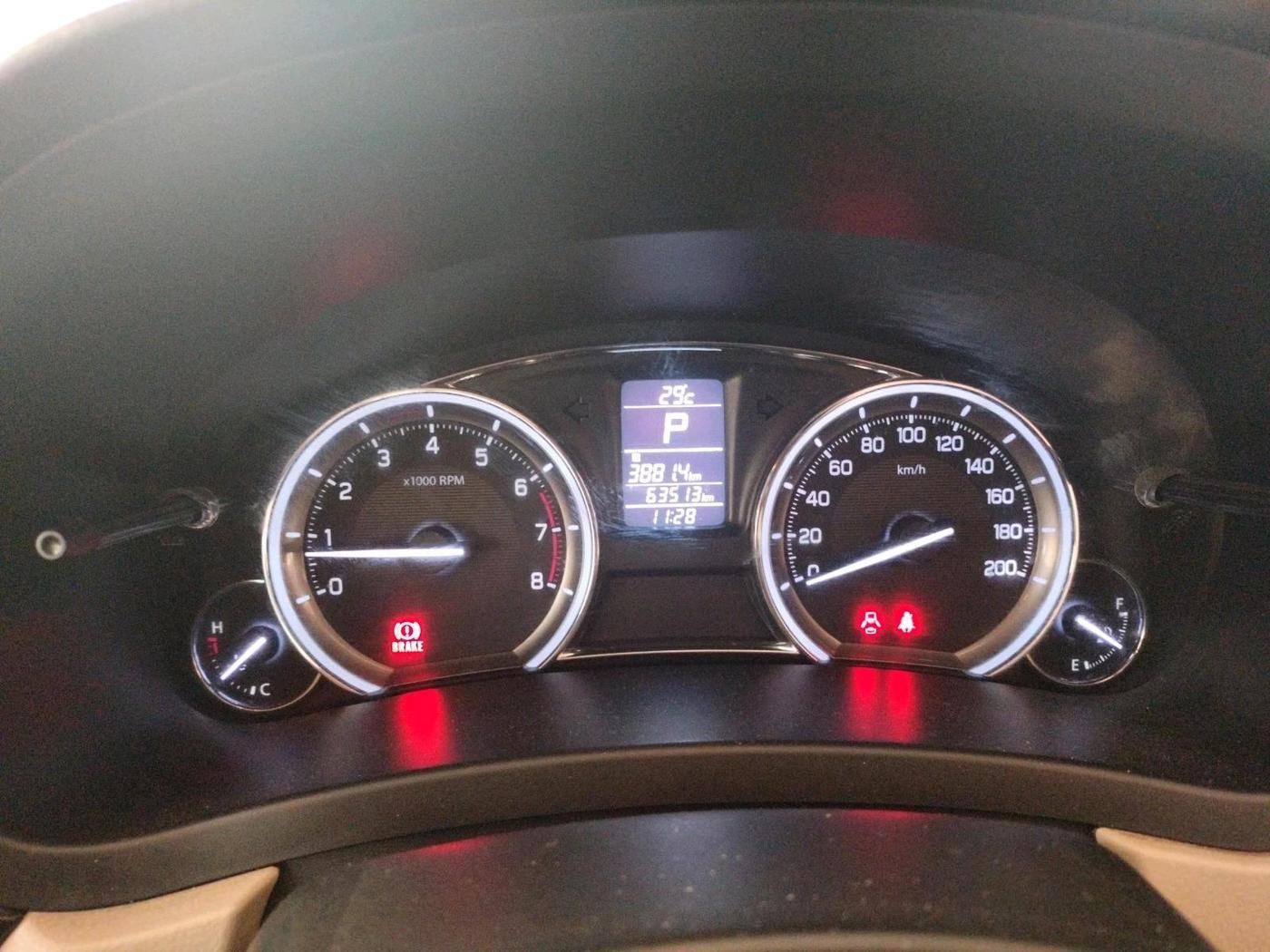 2018 Maruti Ciaz ZETA 1.4  AT PETROL, Petrol, Automatic, 65,000 km, interior