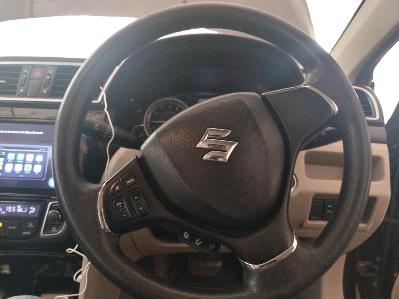 2018 Maruti Ciaz ZETA 1.4  AT PETROL, Petrol, Automatic, 65,000 km, interior
