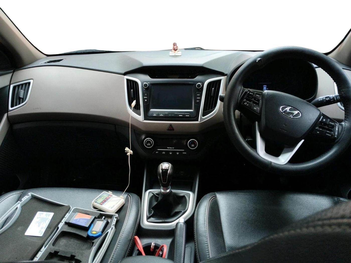 2018 Hyundai Creta SX (O) 1.6 DIESEL, Diesel, Manual, 84,680 km, interior