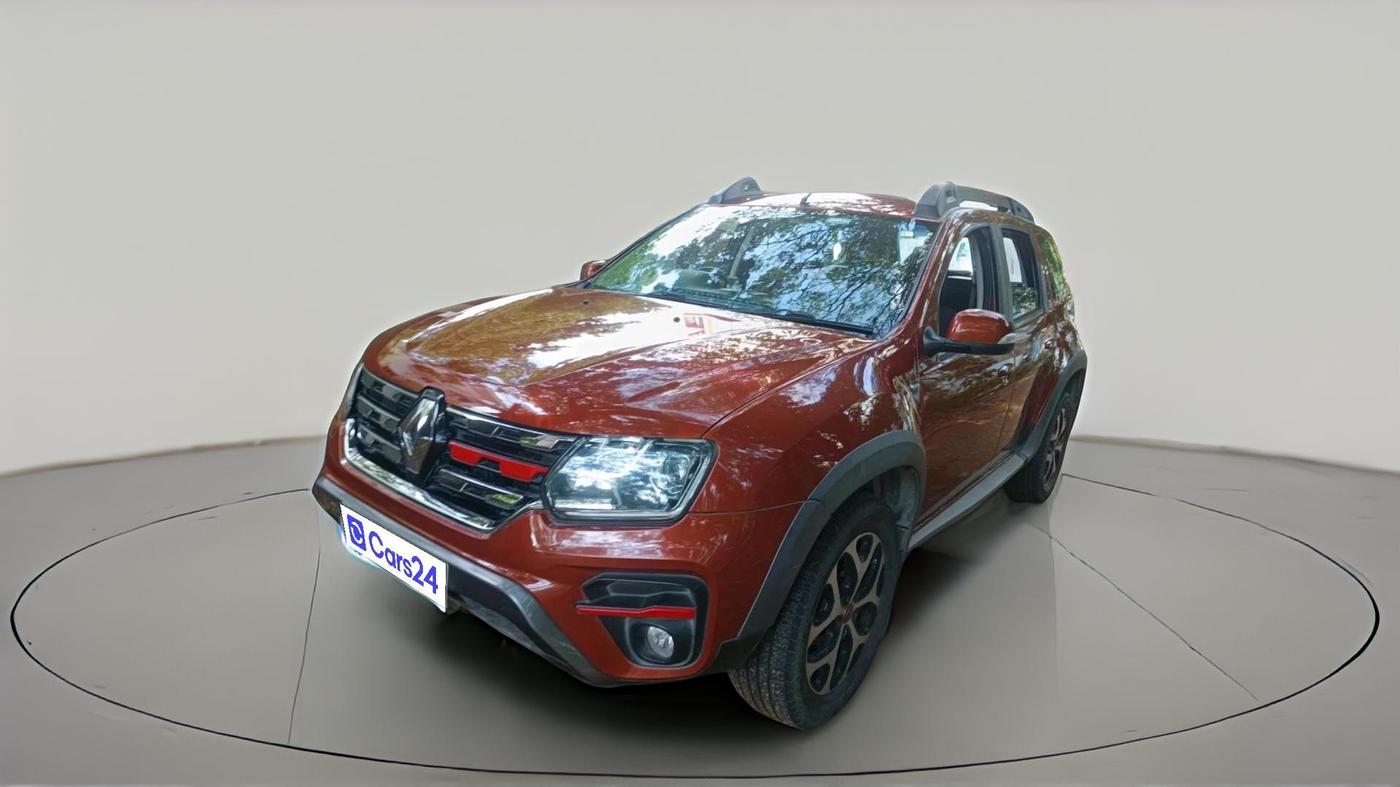 2021 Renault Duster RXZ 1.3 TURBO PETROL CVT, Petrol, Automatic, 48,167 km, exterior