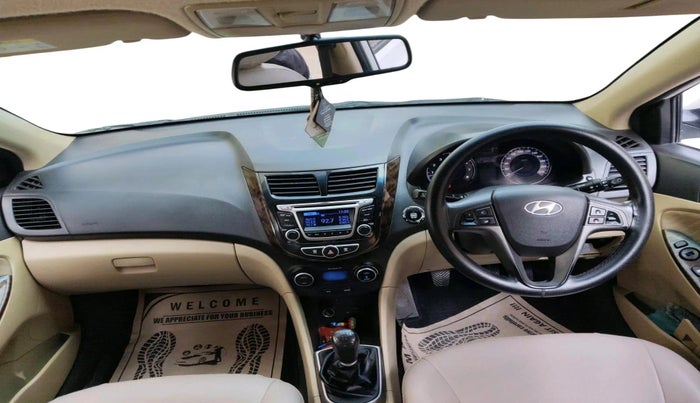 2015 Hyundai Verna FLUIDIC 4S 1.6 VTVT S(O), Petrol, Manual, 67,010 km, interior