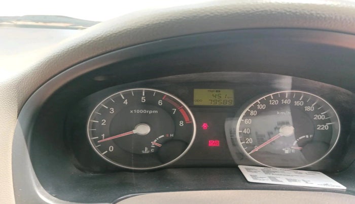 2008 Hyundai Verna XI, Petrol, Manual, 79,589 km, interior