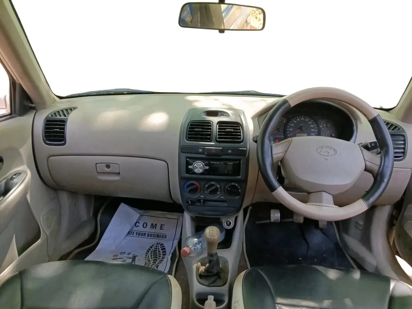 2006 Hyundai Accent CRDI, Diesel, Manual, 1,72,453 km, interior