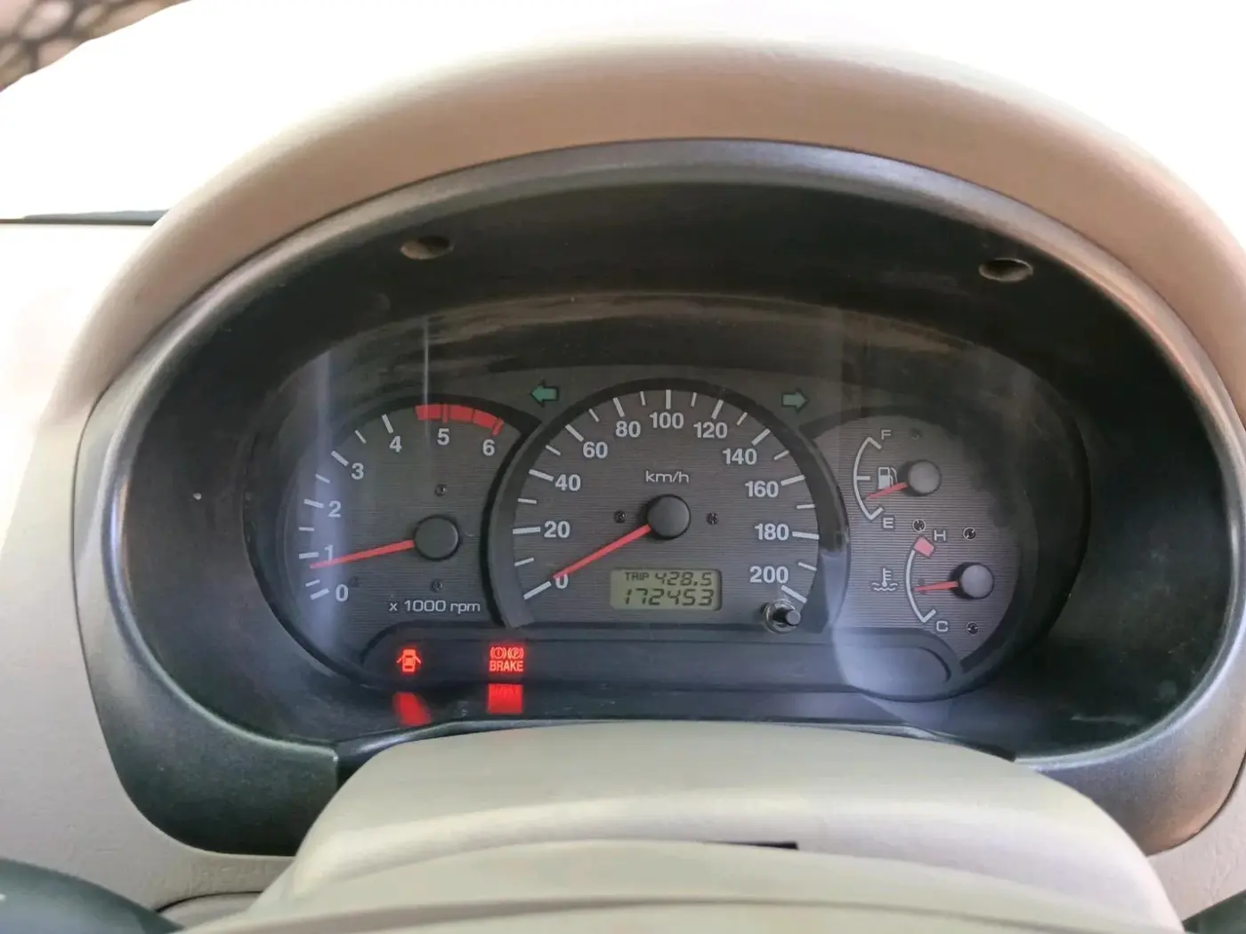 2006 Hyundai Accent CRDI, Diesel, Manual, 1,72,453 km, interior
