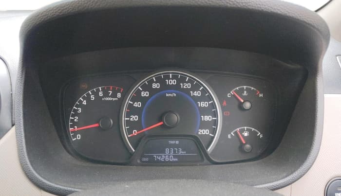 2014 Hyundai Grand i10 ASTA 1.2 KAPPA VTVT, Petrol, Manual, 74,260 km, interior