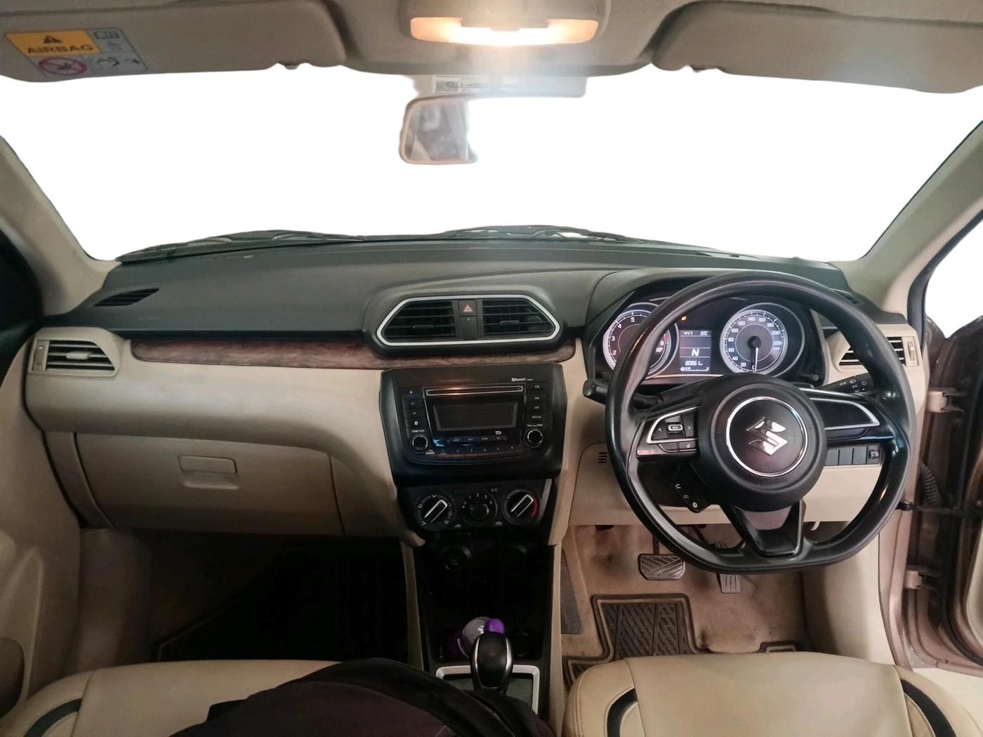 2018 Maruti Dzire VXI AMT, Petrol, Automatic, 80,861 km, interior