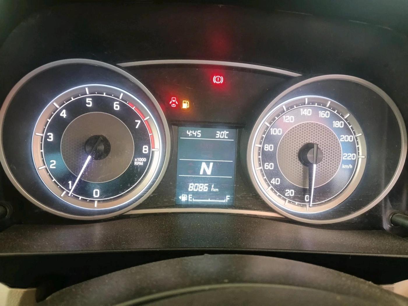 2018 Maruti Dzire VXI AMT, Petrol, Automatic, 80,861 km, interior