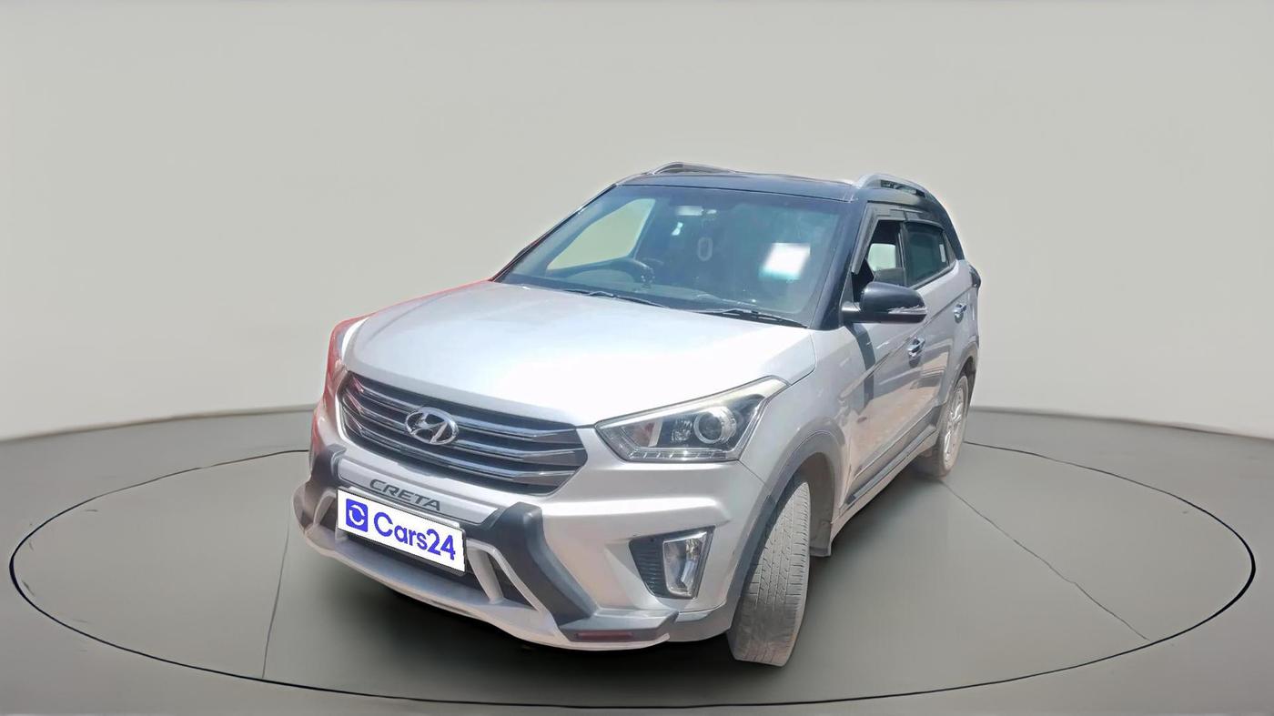 2015 Hyundai Creta SX PLUS AT 1.6 DIESEL, Diesel, Automatic, 1,19,252 km, exterior