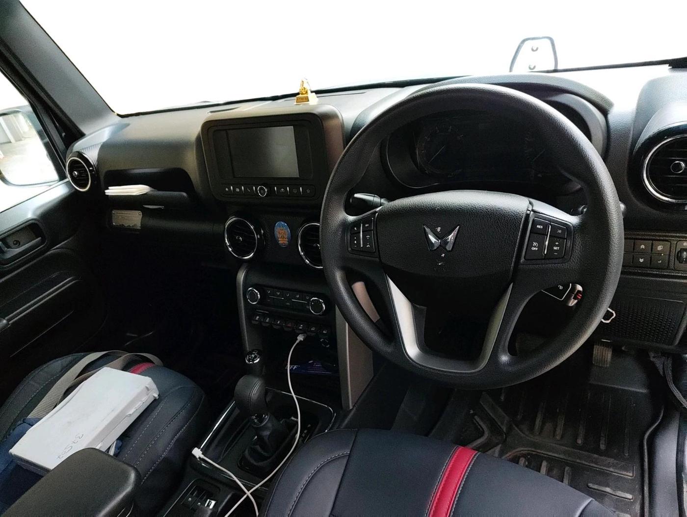 2024 Mahindra Thar LX PETROL HT 4WD AT, Petrol, Automatic, 12,500 km, interior