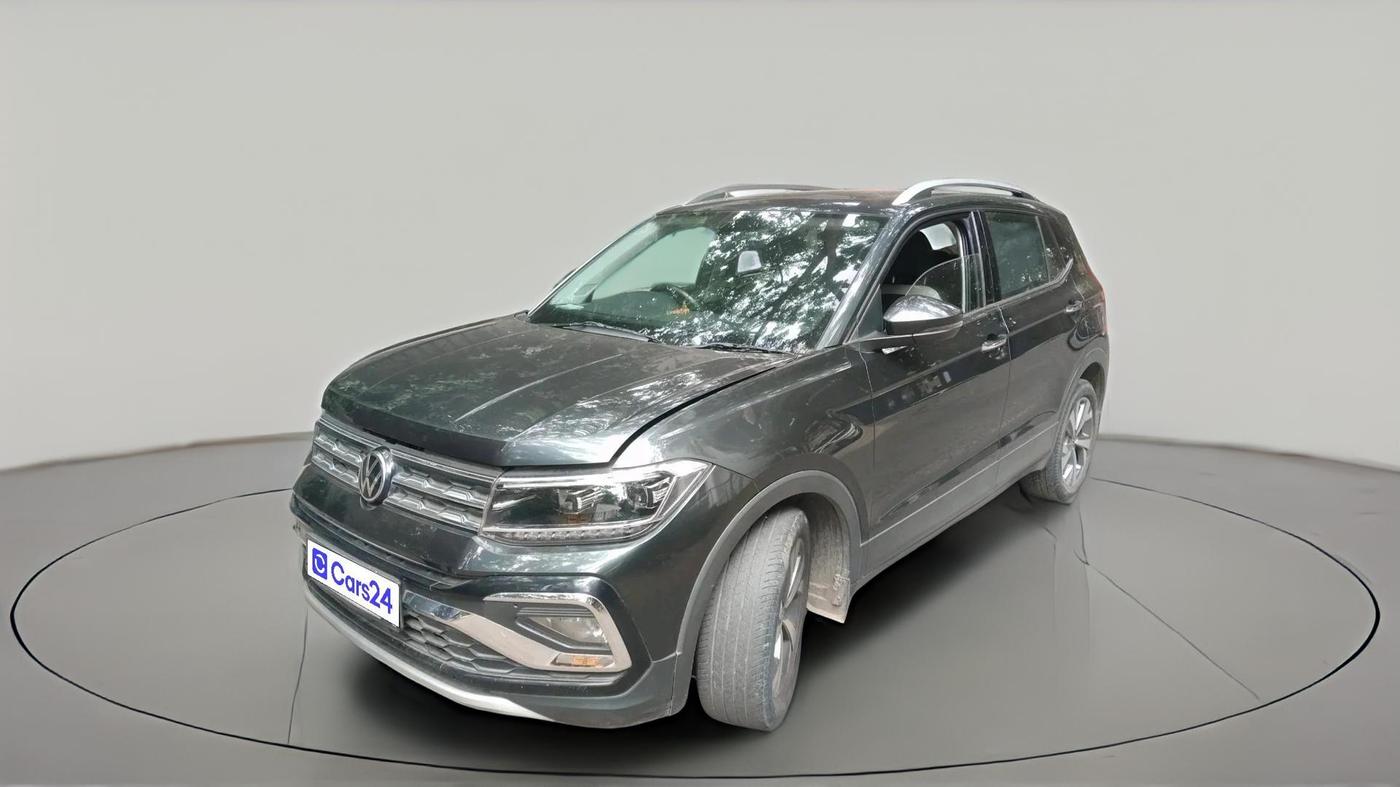 2023 Volkswagen TAIGUN TOPLINE 1.0 TSI AT, Petrol, Automatic, 44,214 km, exterior