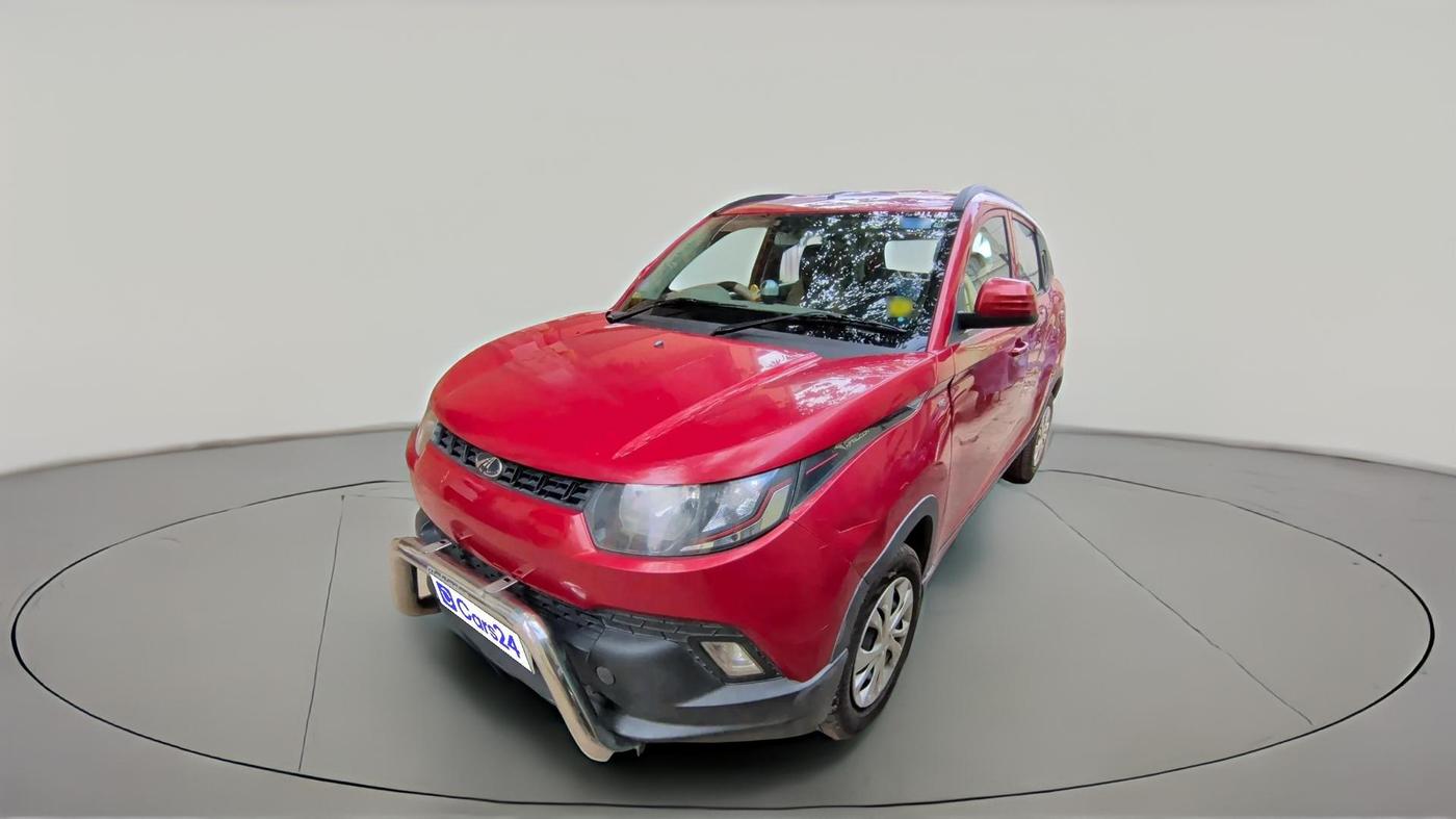 2017 Mahindra Kuv100 K4 6 STR, Petrol, Manual, 51,468 km, exterior