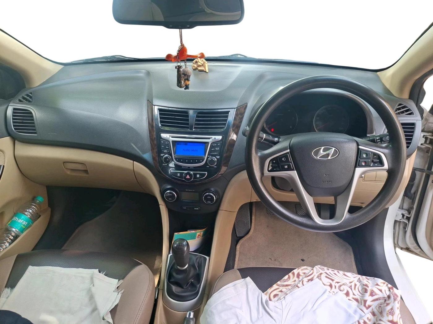2015 Hyundai Verna 1.6 CRDI SX, Diesel, Manual, 1,26,265 km, interior