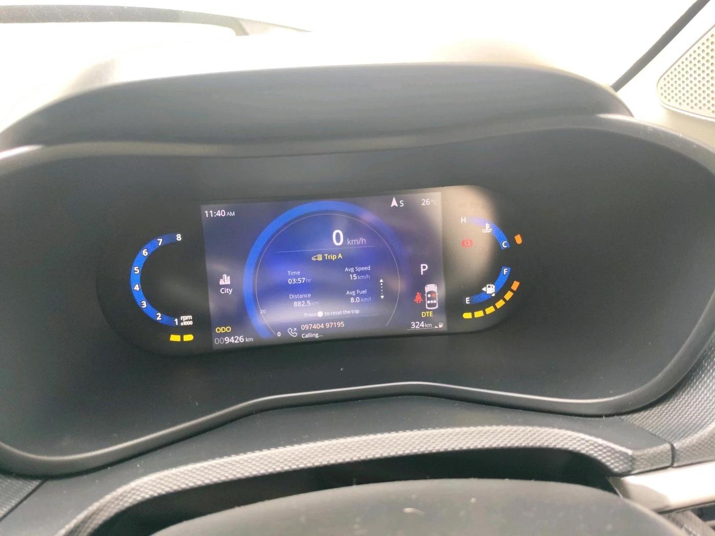 2024 Tata NEXON CREATIVE PLUS S 1.2 REVOTRON 7 DCA, Petrol, Automatic, 9,426 km, interior