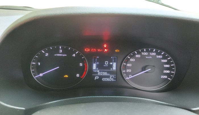 2016 Hyundai Creta SX PLUS AT 1.6 DIESEL, Diesel, Automatic, 1,00,605 km, interior