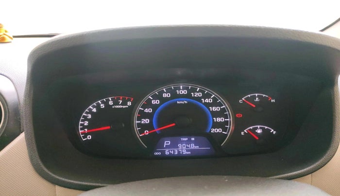 2015 Hyundai Grand i10 ASTA AT 1.2 KAPPA VTVT, Petrol, Automatic, 64,379 km, interior