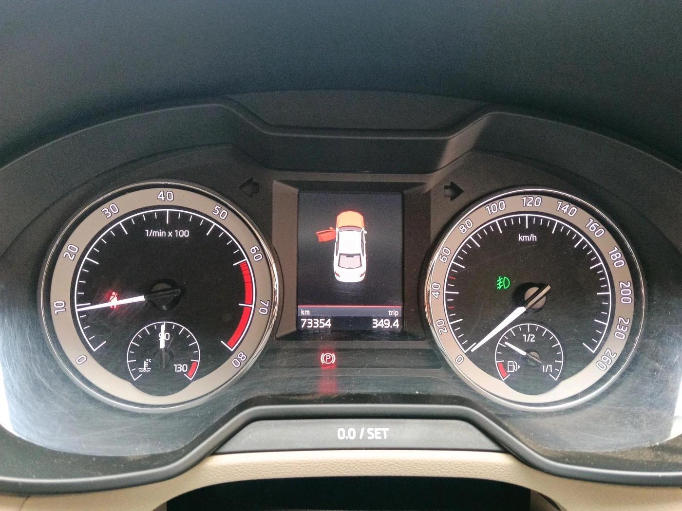 2018 Skoda Octavia L&K 1.8 TSI AT, Petrol, Automatic, 73,354 km, interior