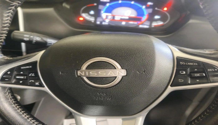 2022 Nissan MAGNITE XV PREMIUM TURBO (O) CVT, Petrol, Automatic, 91,115 km, interior