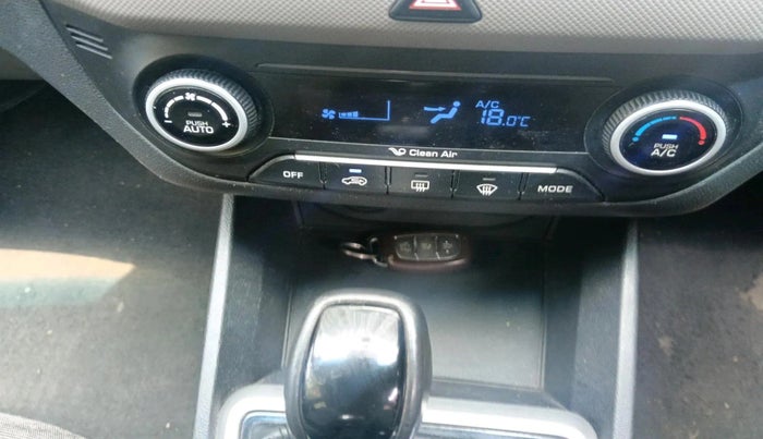 2017 Hyundai Creta SX PLUS AT 1.6 PETROL, Petrol, Automatic, 1,45,908 km, interior