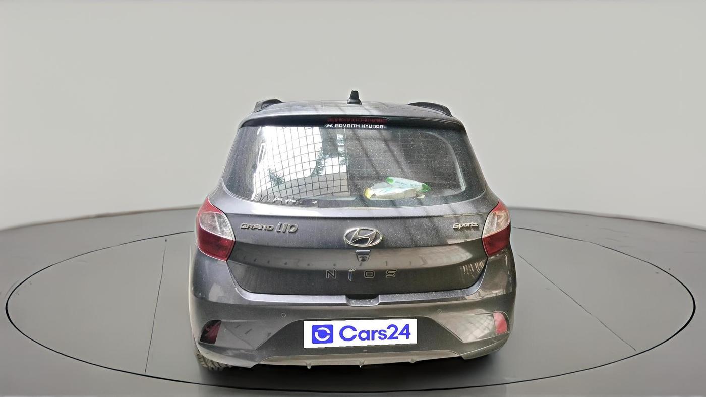2021 Hyundai GRAND I10 NIOS SPORTZ AMT 1.2 KAPPA VTVT, Petrol, Automatic, 39,534 km, exterior