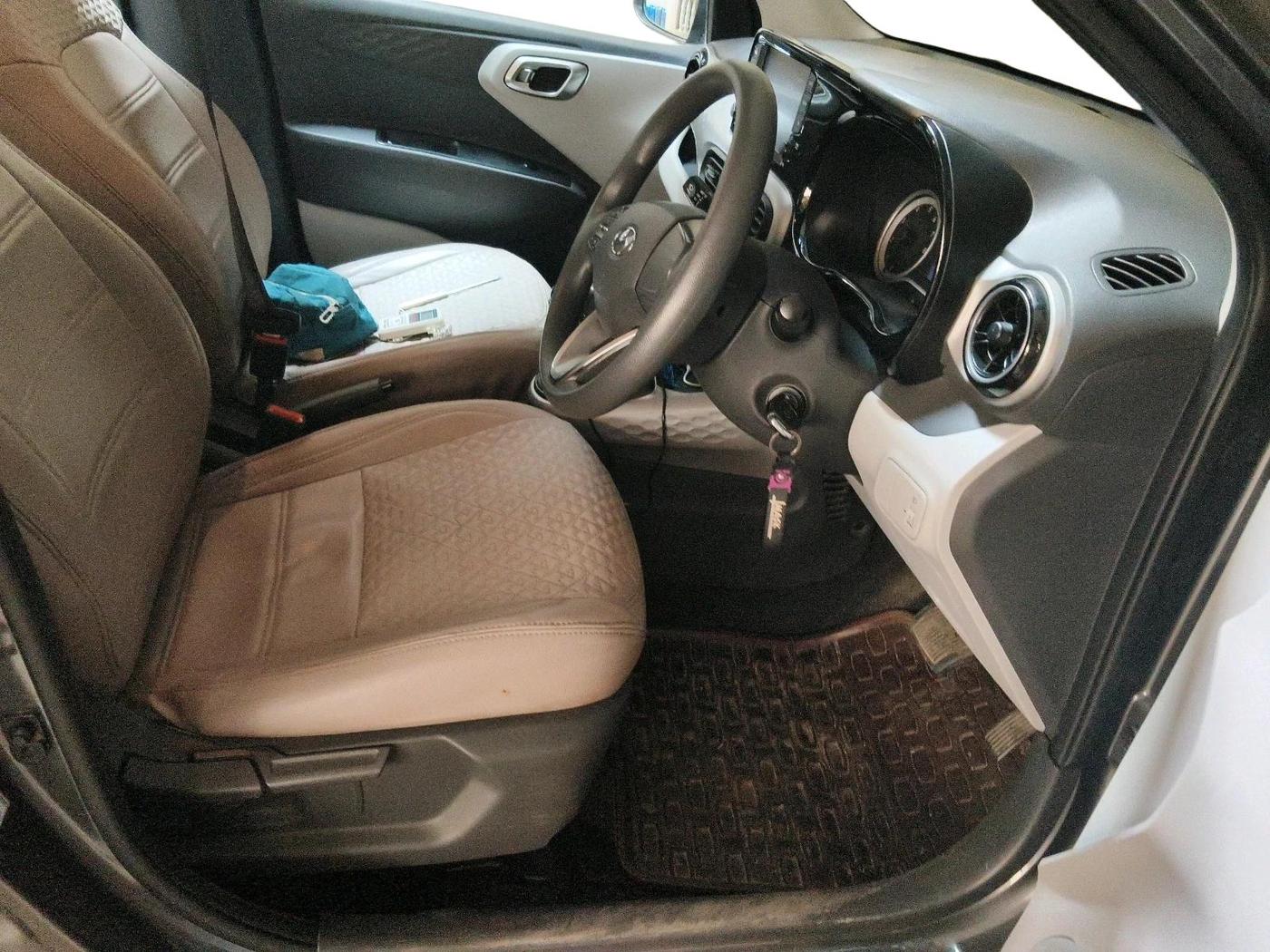2021 Hyundai GRAND I10 NIOS SPORTZ AMT 1.2 KAPPA VTVT, Petrol, Automatic, 39,534 km, interior