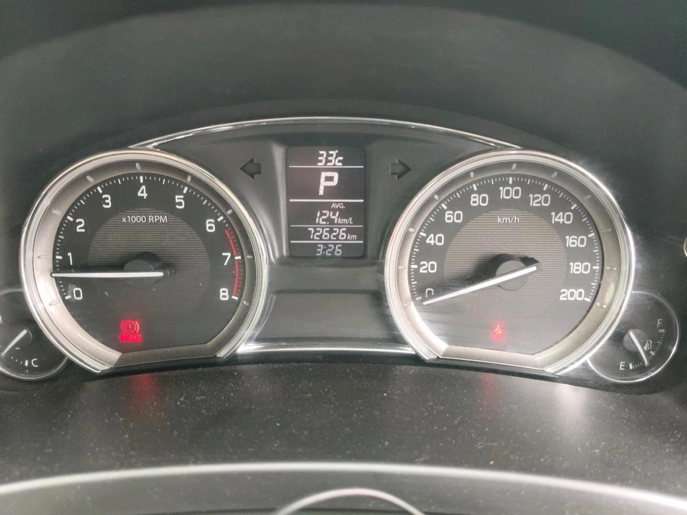 2017 Maruti Ciaz DELTA 1.4 AT PETROL, Petrol, Automatic, 72,626 km, interior