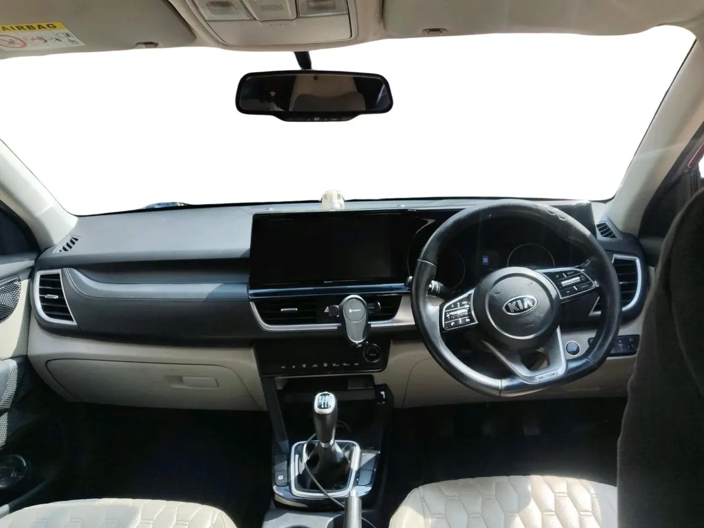 2020 KIA SELTOS HTX 1.5 DIESEL, Diesel, Manual, 1,73,118 km, interior