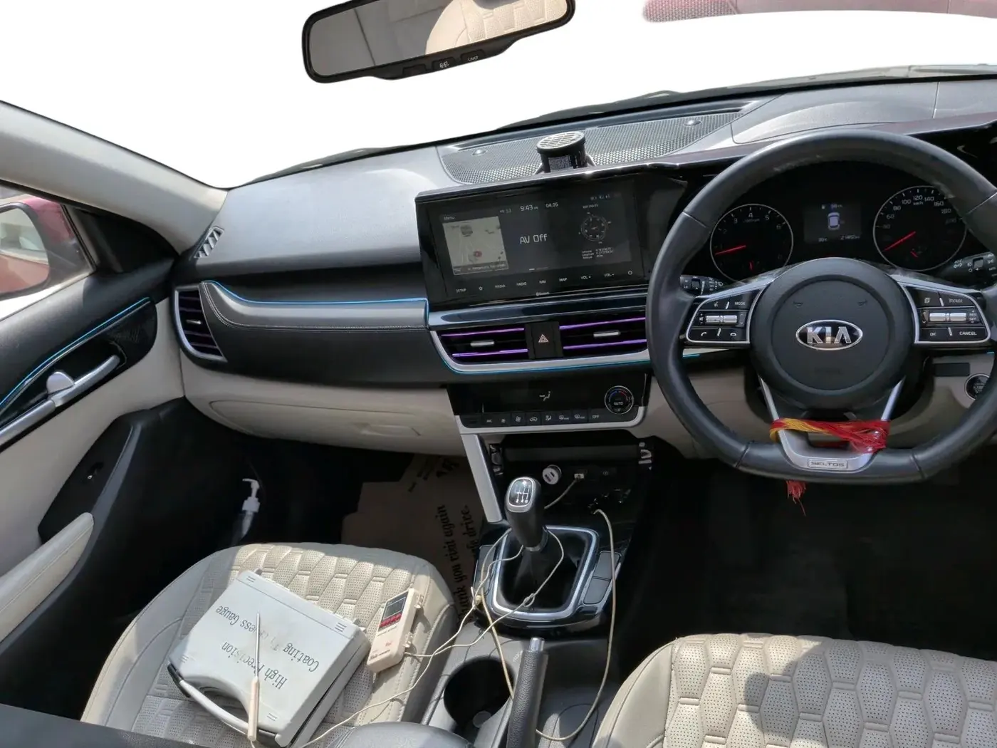 2021 KIA SELTOS HTX 1.5 PETROL, Petrol, Manual, 21,482 km, interior