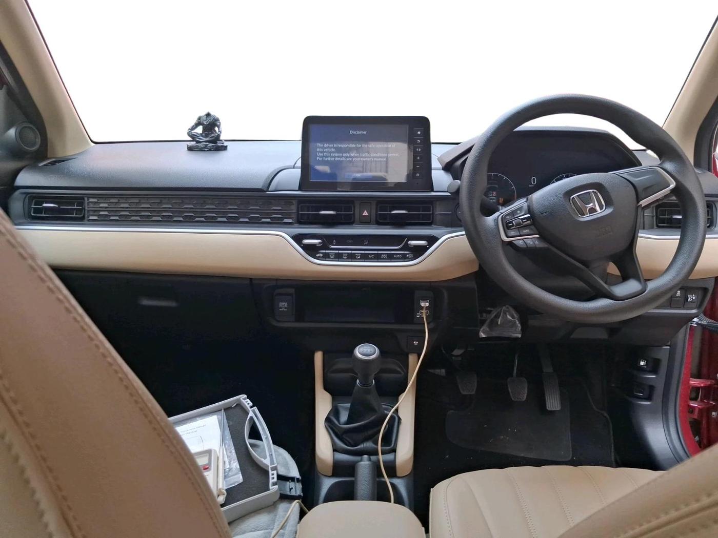 2026 Honda Amaze 1.2L I-VTEC VX, Petrol, Manual, 139 km, interior