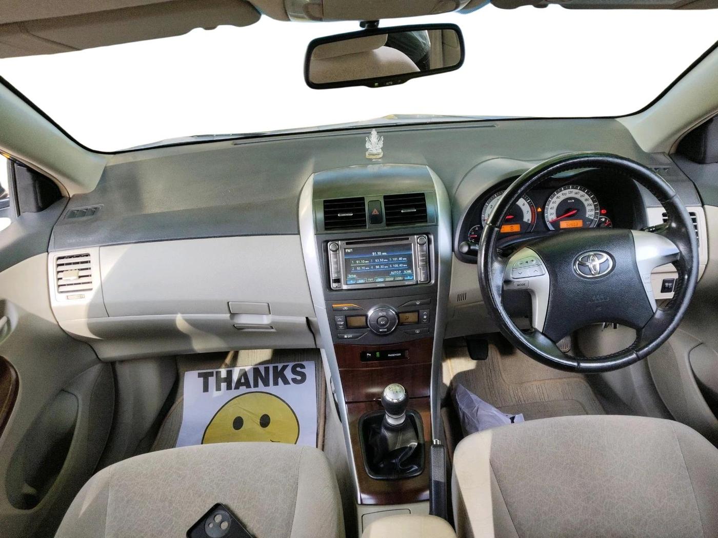 2011 Toyota Corolla Altis G PETROL, Petrol, Manual, 92,553 km, interior