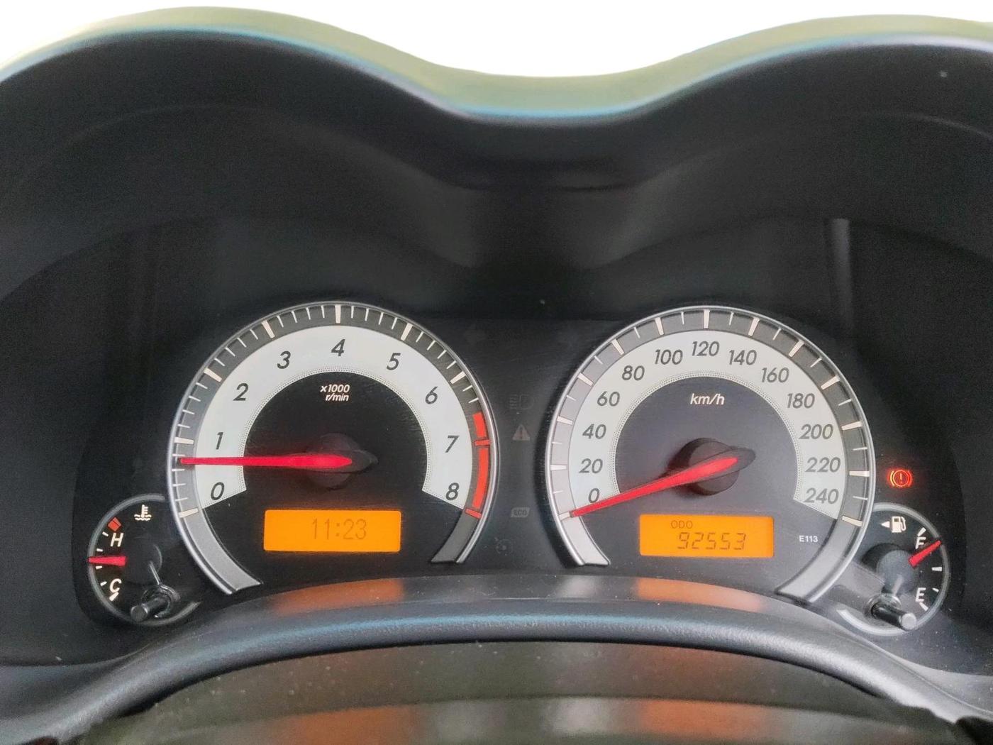 2011 Toyota Corolla Altis G PETROL, Petrol, Manual, 92,553 km, interior
