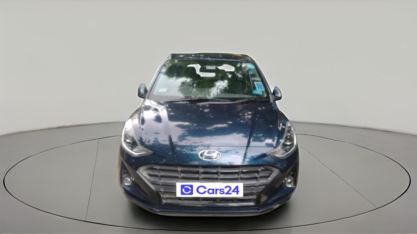 2022 Hyundai GRAND I10 NIOS SPORTZ AMT 1.2 KAPPA VTVT, Petrol, Automatic, 13,111 km, exterior