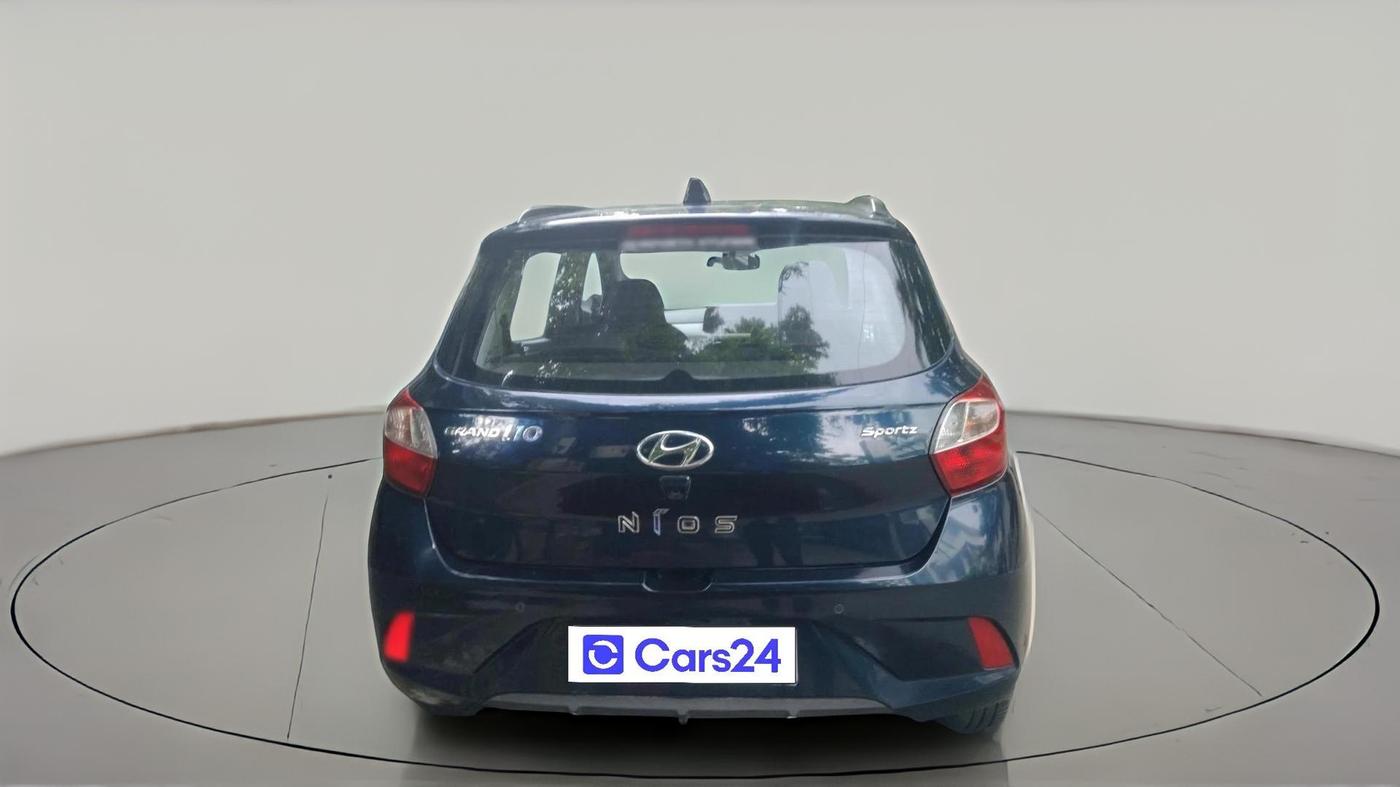 2022 Hyundai GRAND I10 NIOS SPORTZ AMT 1.2 KAPPA VTVT, Petrol, Automatic, 13,111 km, exterior