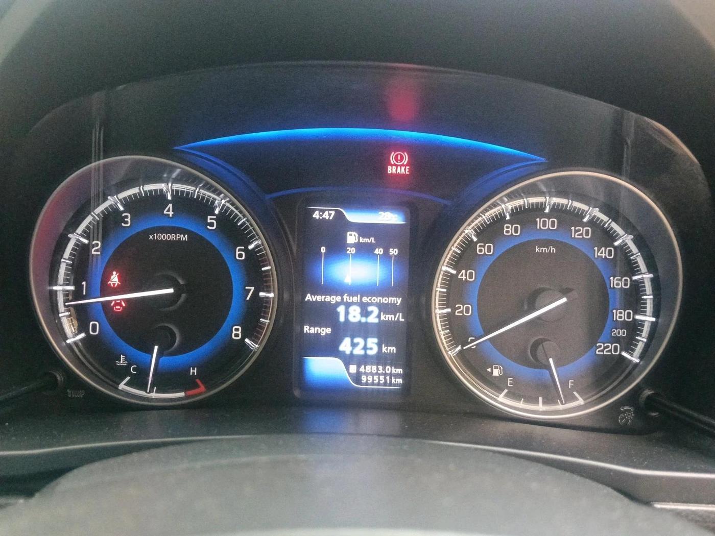 2018 Maruti Baleno ZETA PETROL 1.2, Petrol, Manual, 99,551 km, interior